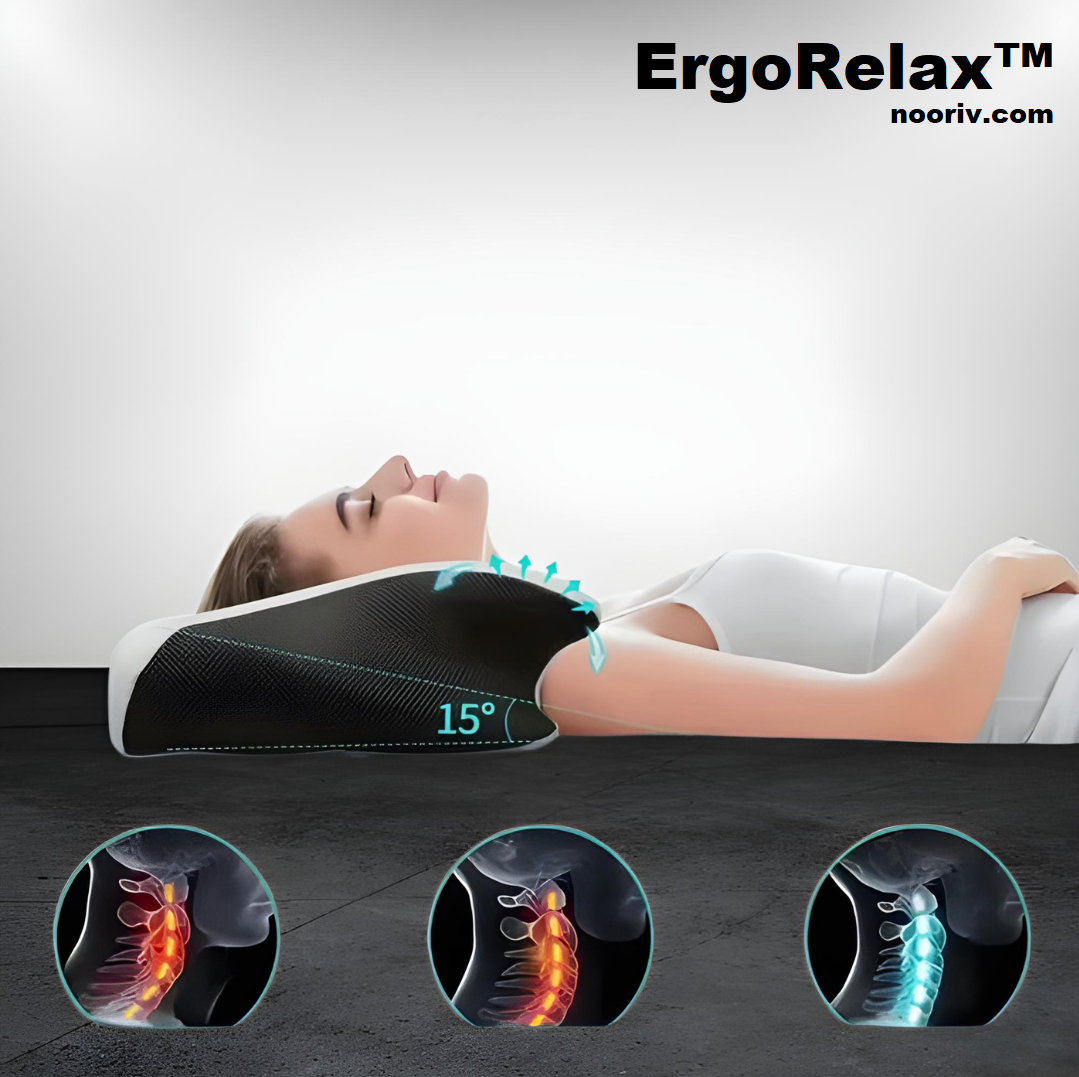 ErgoRelax™ – Das Ergonomische Nackenkissen für Deinen Erholsamen Schlaf